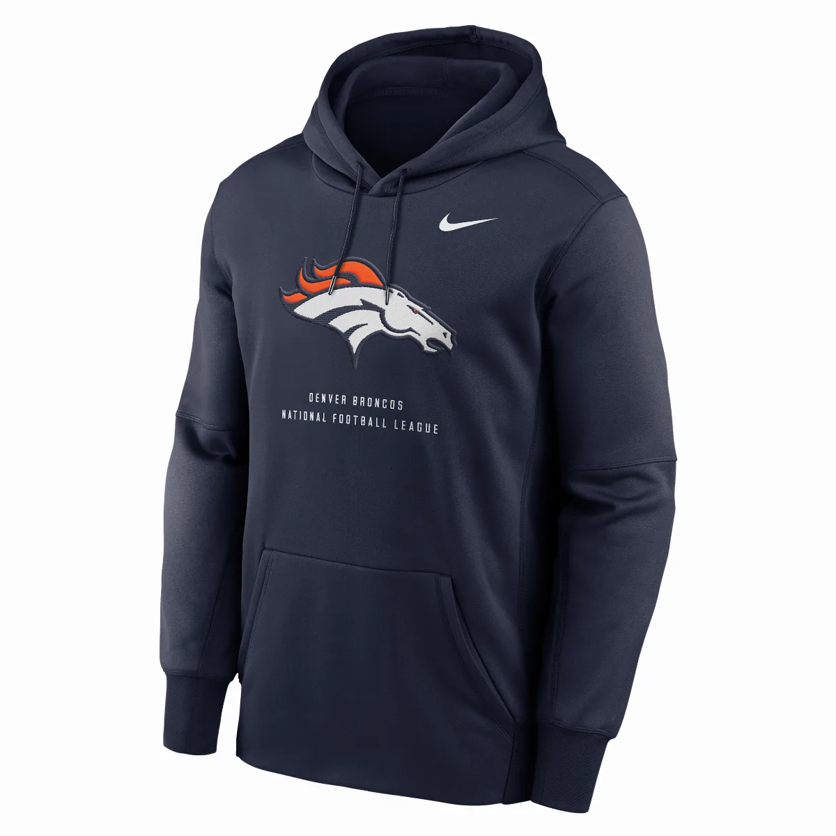 Denver Broncos Therma NFL Pullover Hoodie by Nike