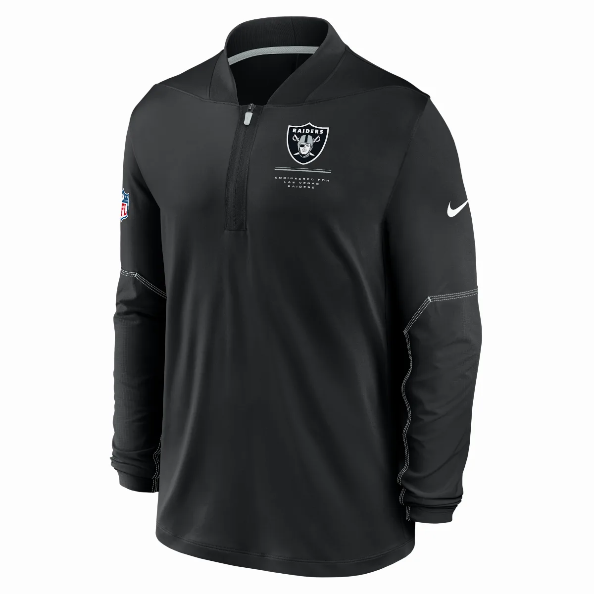 Las Vegas Raiders Sideline Dri-FIT NFL 1/2-Zip Top by Nike