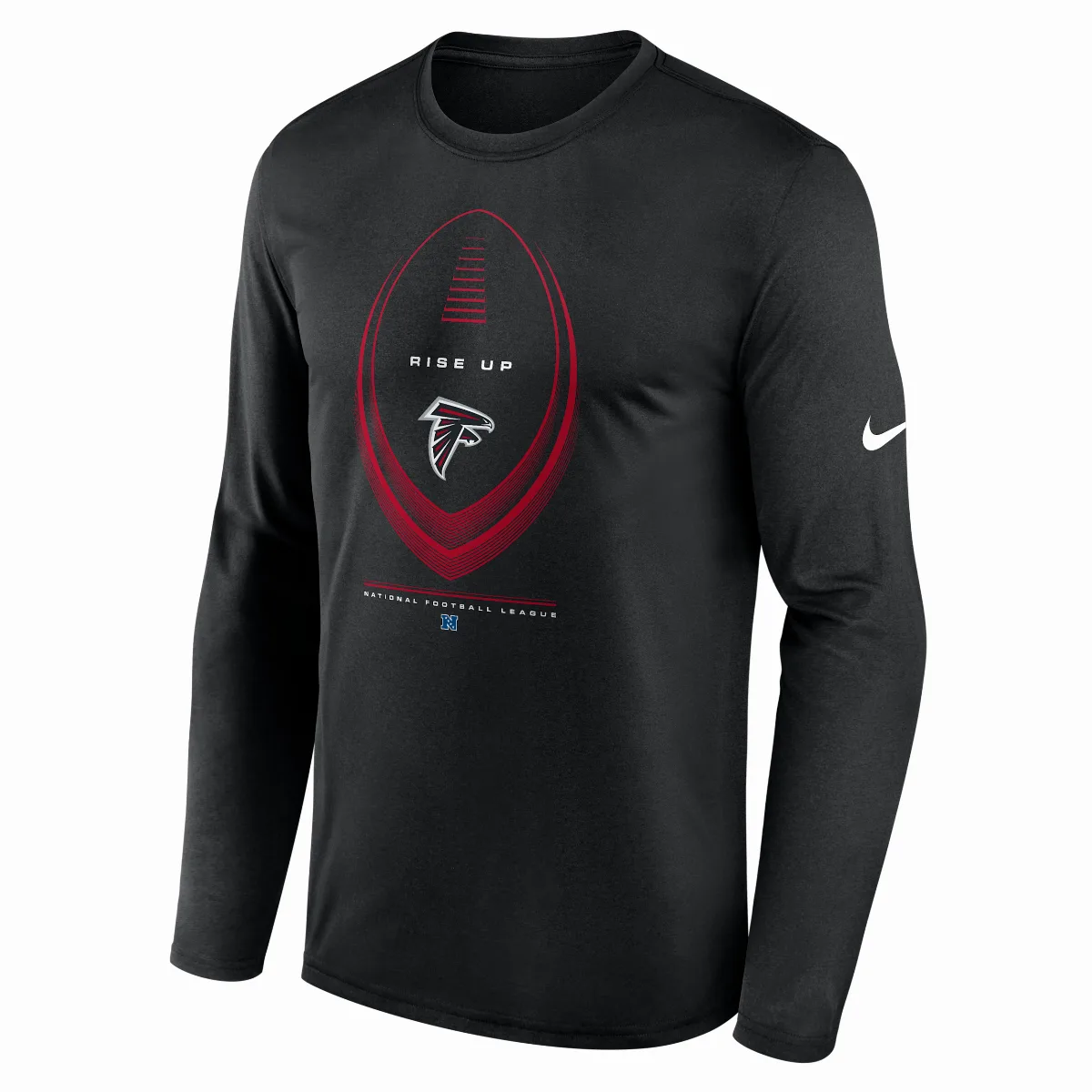 Atlanta Falcons Legend Icon Dri-FIT NFL Long-Sleeve T-Shirt by Nike
