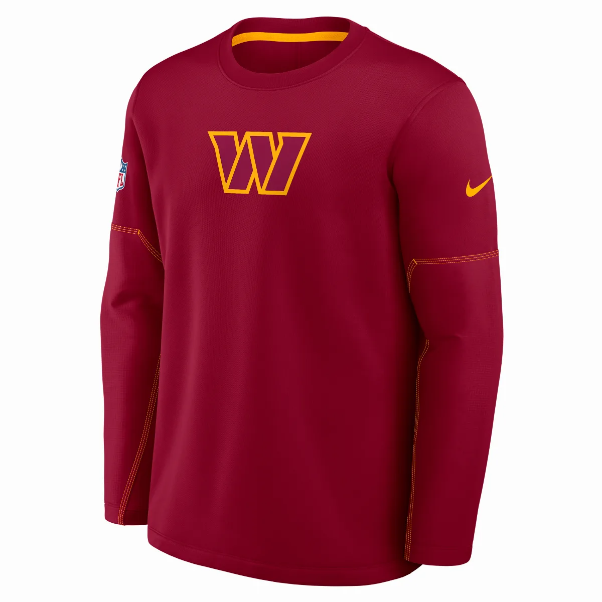 Washington Commanders Sideline Coaches Therma-FIT NFL Long-Sleeve T-Shirt by Nike