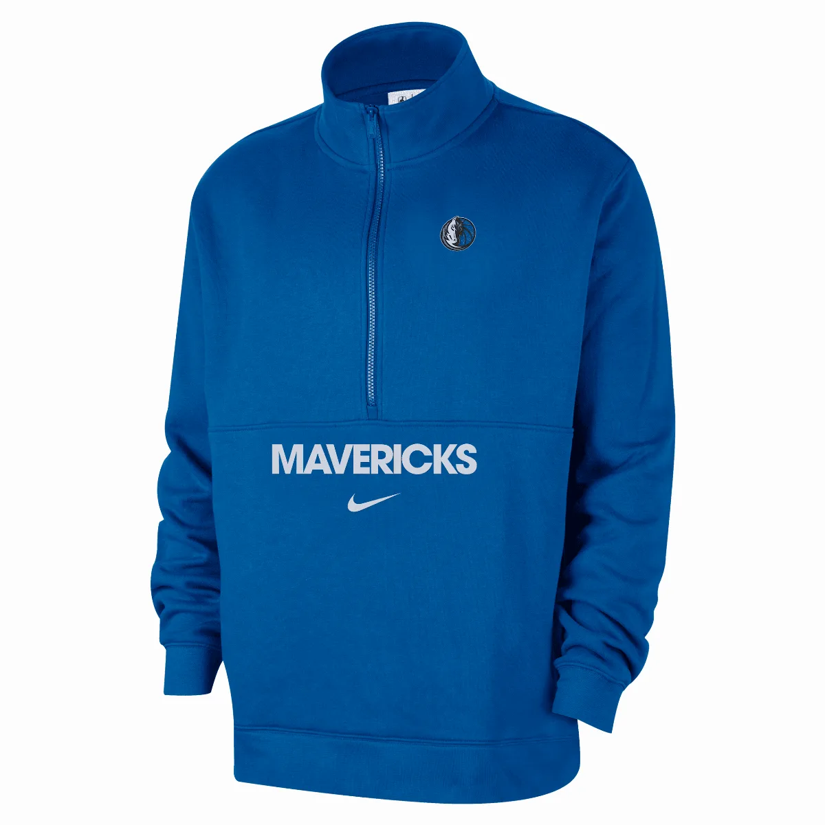Dallas Mavericks Club Courtside NBA 1/2-Zip Top by Nike