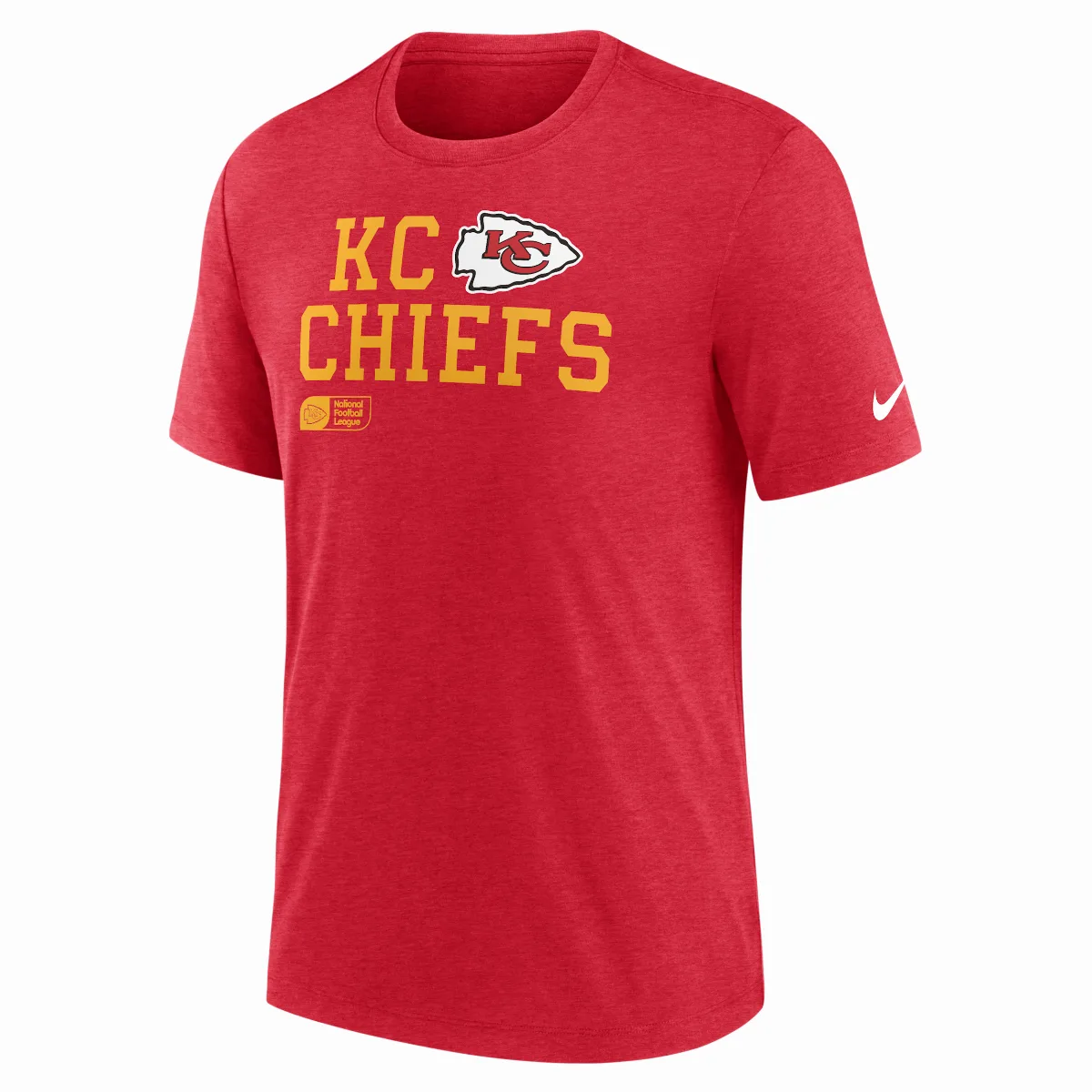 Kansas City Chiefs Overlap Lockup NFL T-Shirt by Nike