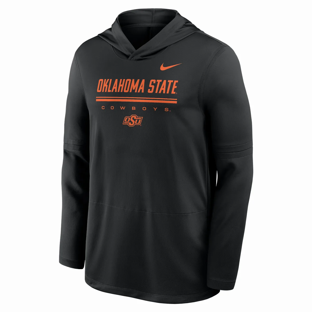 Oklahoma State Sideline Dri-FIT College Long-Sleeve Hooded Top by Nike