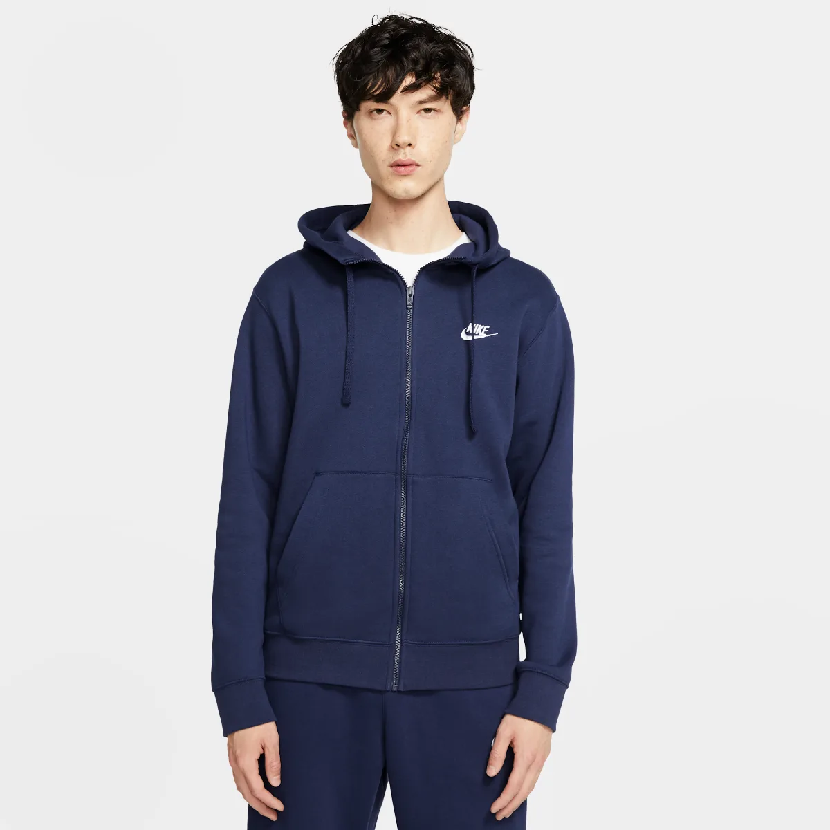 Sportswear Club Fleece Full-Zip Hoodie by Nike