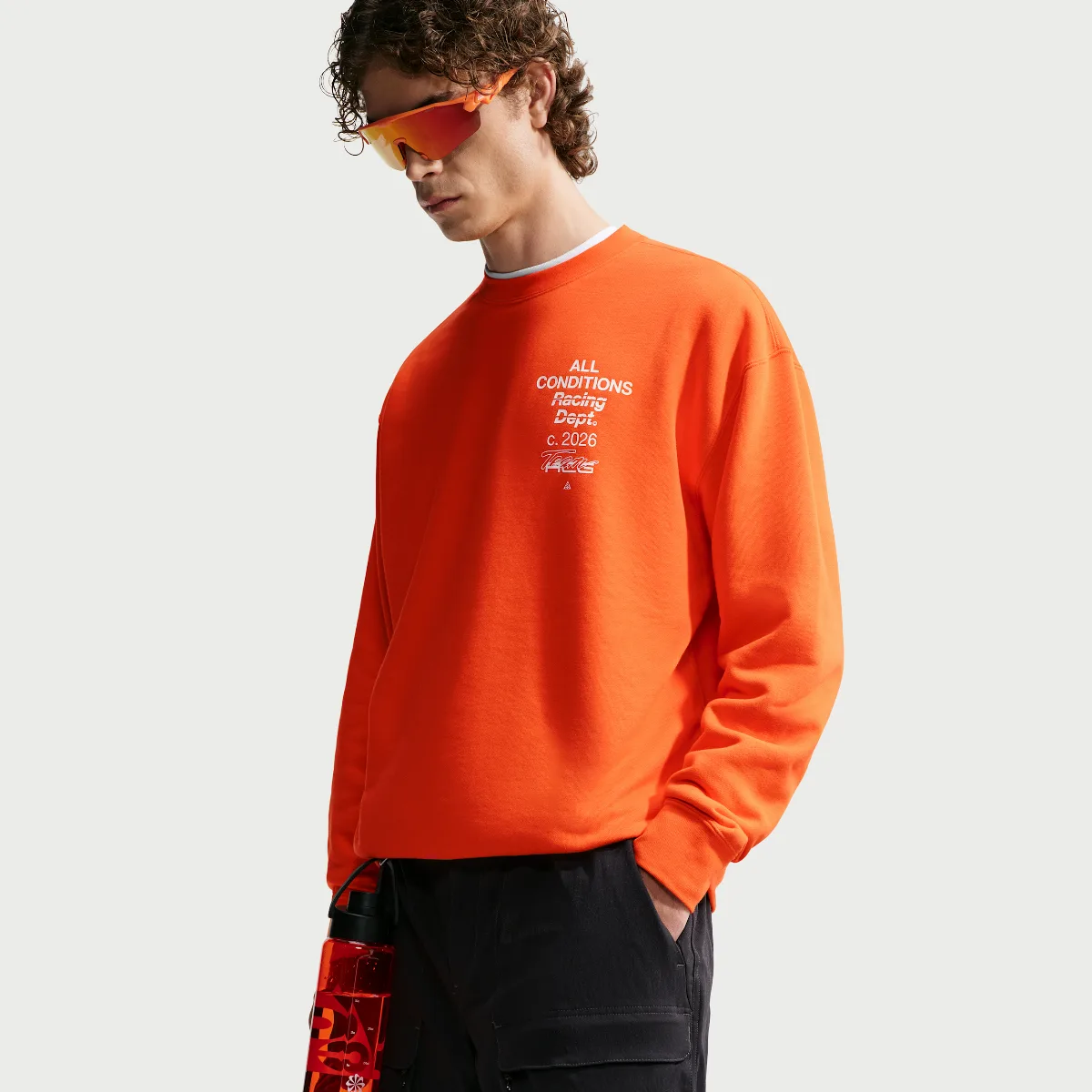 Nike ACG Tuff Fleece Dri-FIT Crew-Neck Sweatshirt by Nike