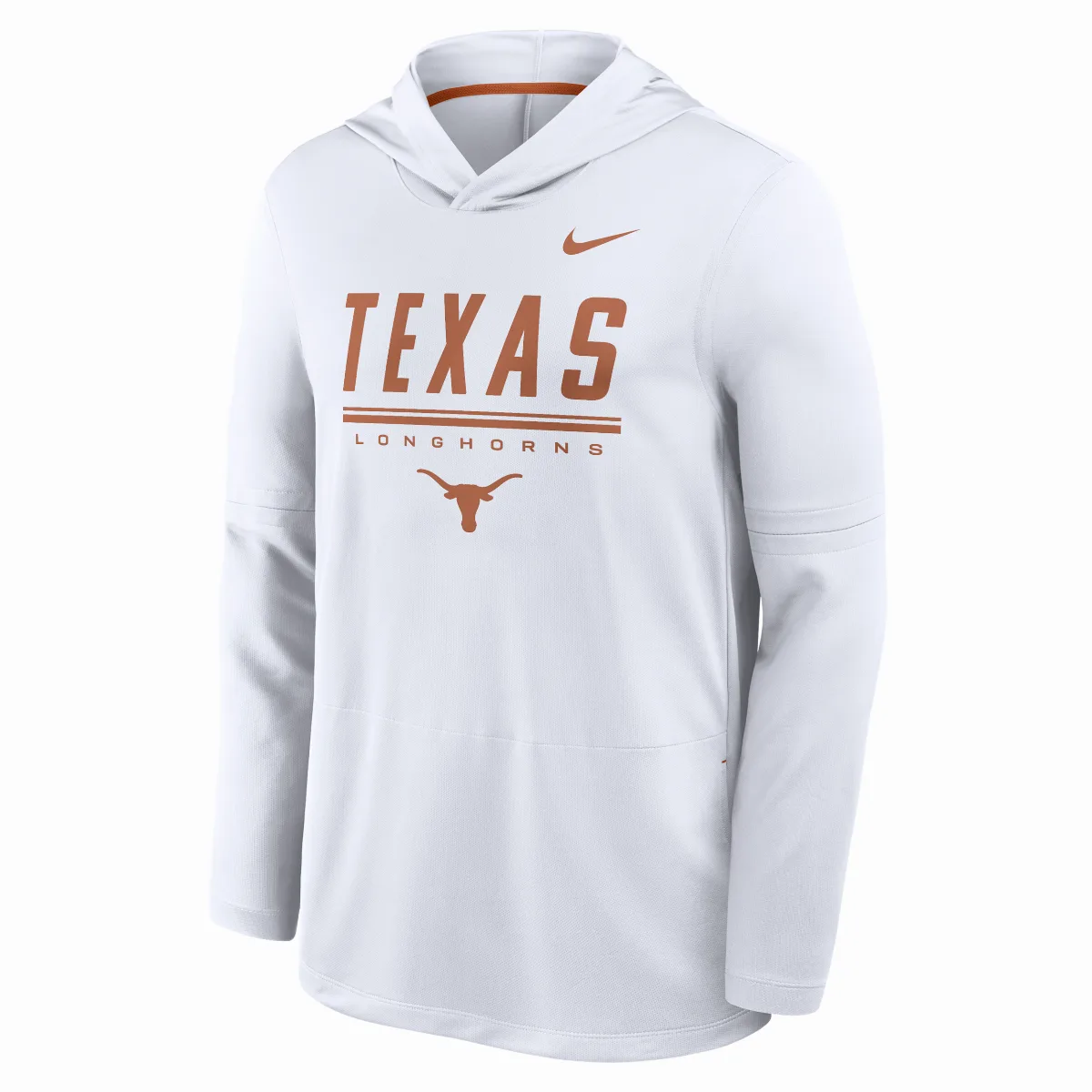 Texas Sideline Dri-FIT College Long-Sleeve Hooded Top by Nike