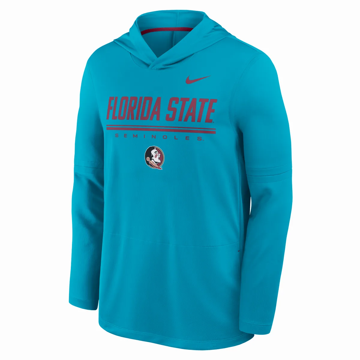Florida State Sideline Dri-FIT College Long-Sleeve Hooded Top by Nike