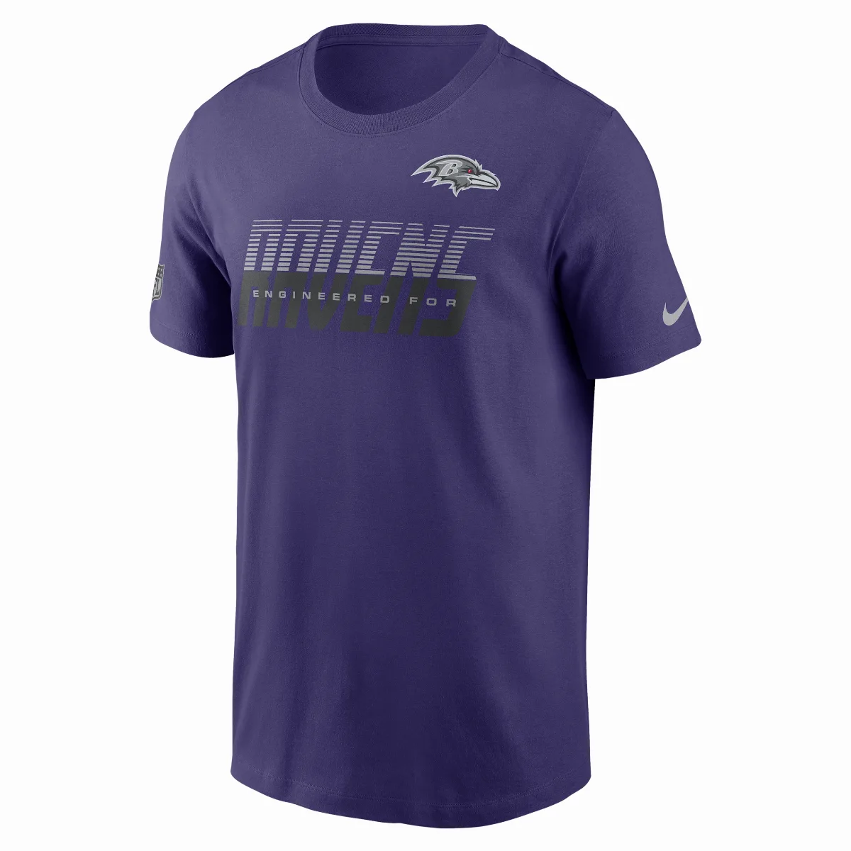 Baltimore Ravens Sideline Team Issue Dri-FIT NFL T-Shirt by Nike