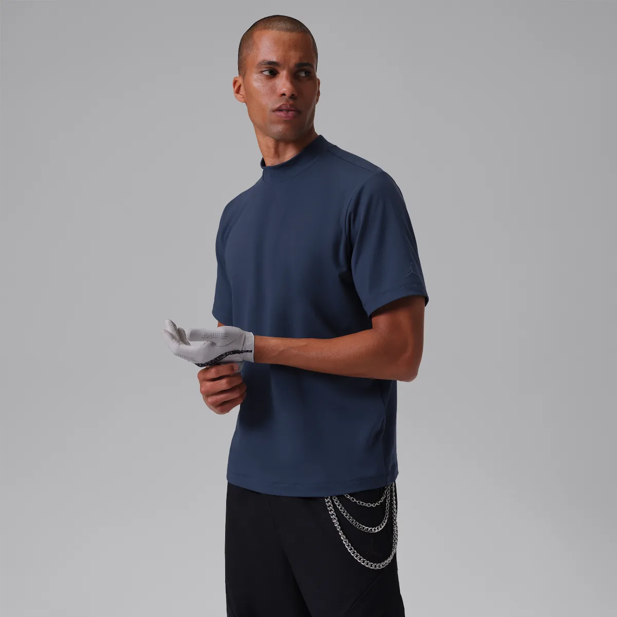 Jordan Sport Mock-Neck Golf T-Shirt by Jordan