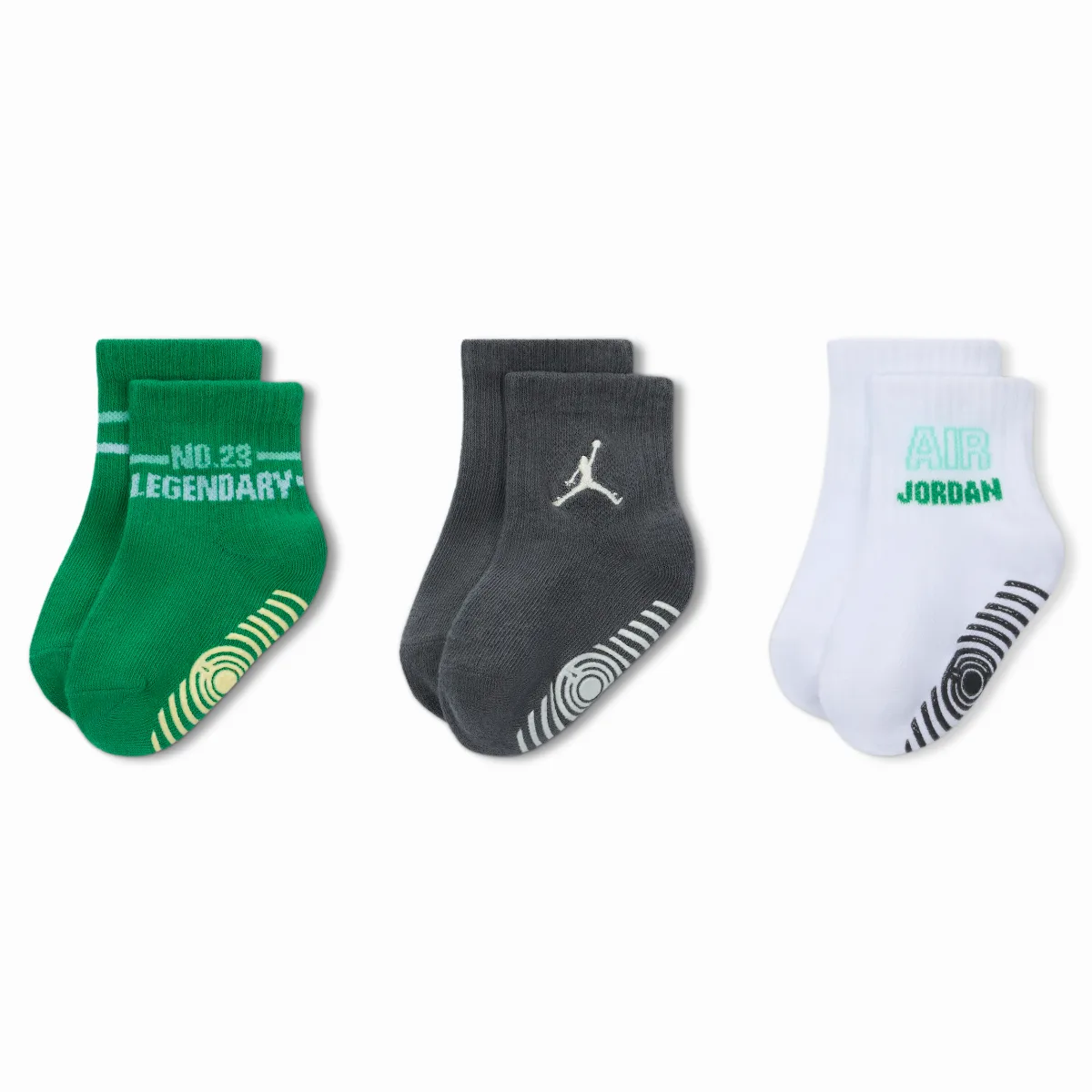 Baby Legendary Gripper Socks (3 Pairs) by Jordan
