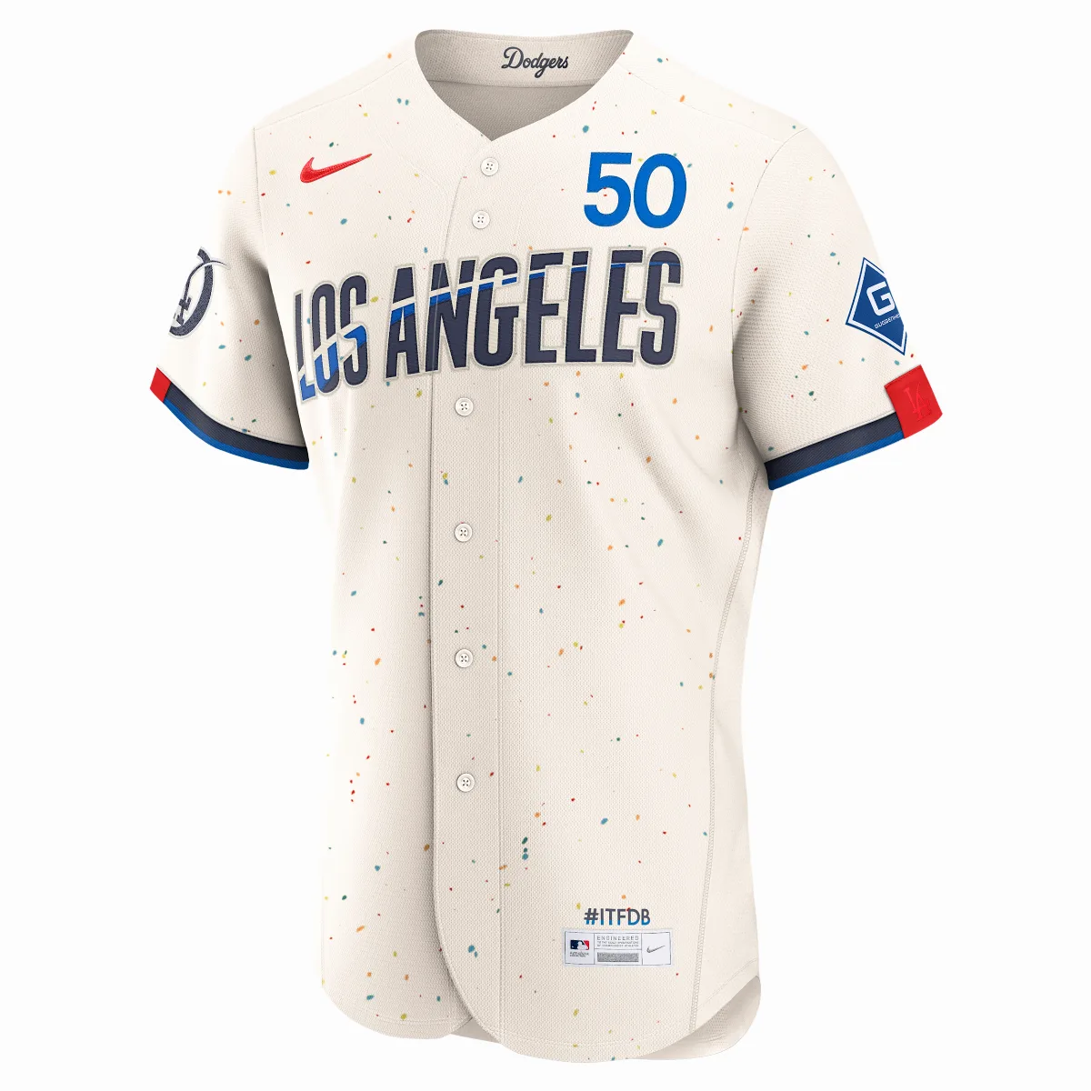 Mookie Betts Los Angeles Dodgers City Connect MLB Authentic Jersey