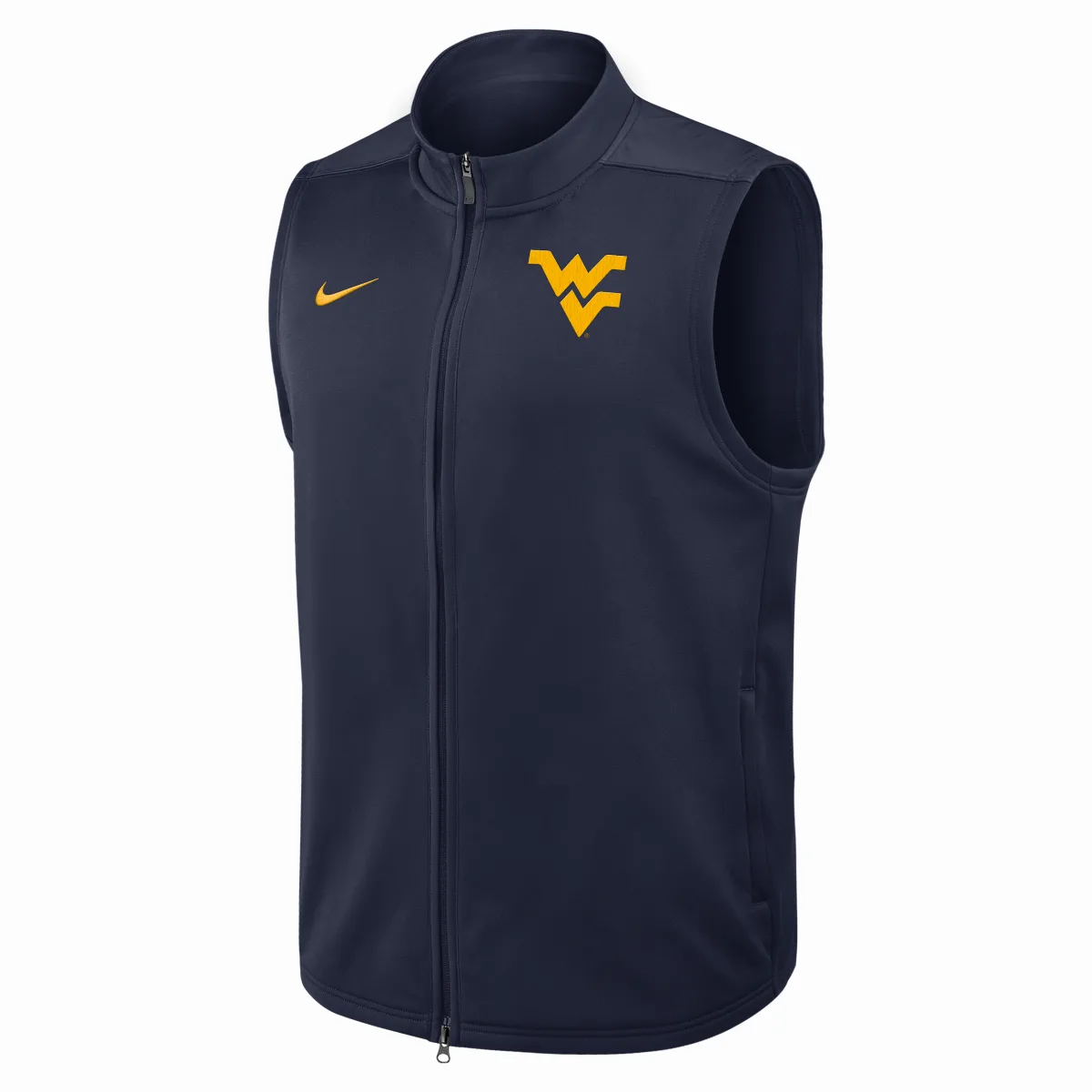 West Virginia Victory Therma-FIT College Full-Zip Vest by Nike