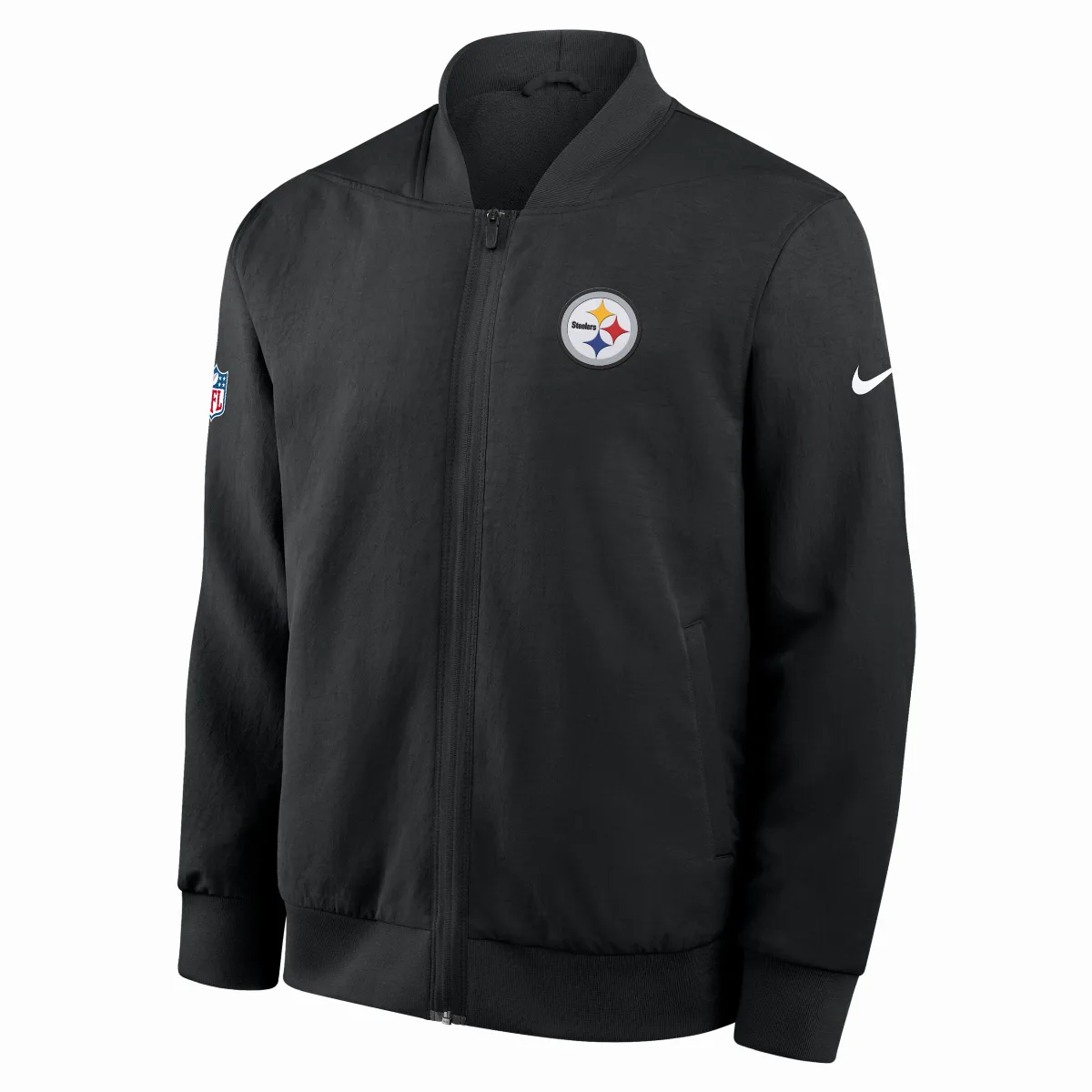 Pittsburgh Steelers Sideline NFL Full-Zip Bomber Jacket by Nike