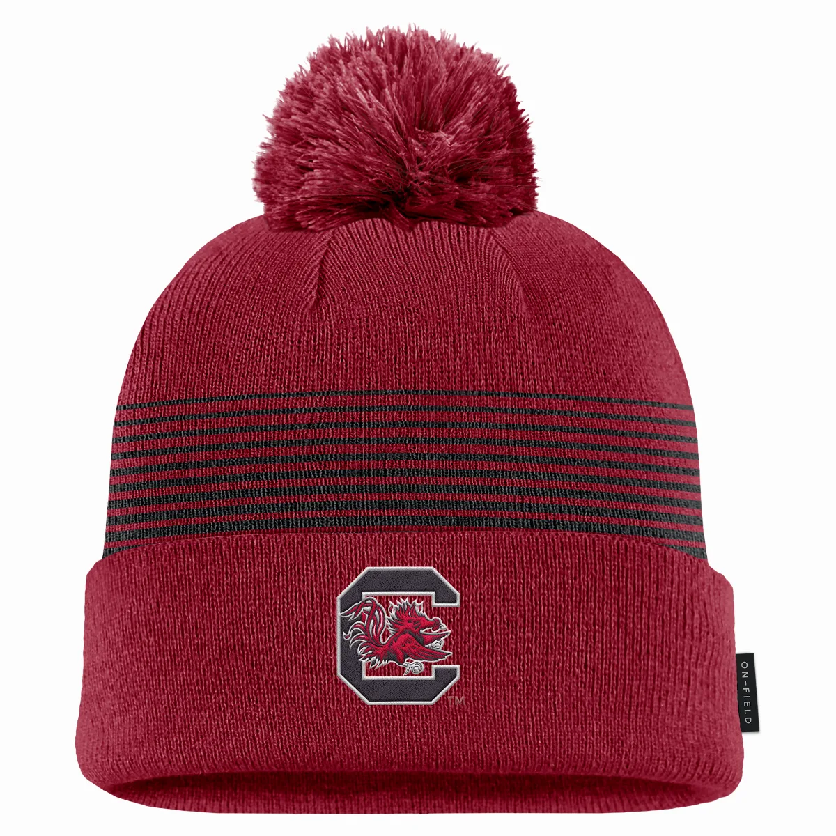 South Carolina Sideline Peak College Cuffed Pom Beanie by Nike