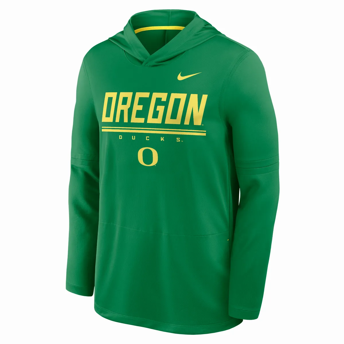 Oregon Sideline Dri-FIT College Long-Sleeve Hooded Top by Nike