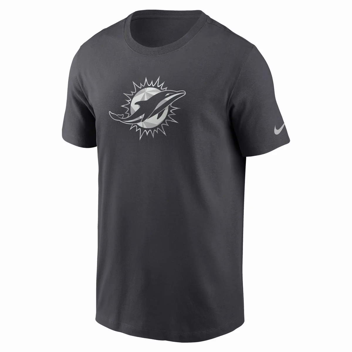 Miami Dolphins Fractal Logo NFL T-Shirt by Nike
