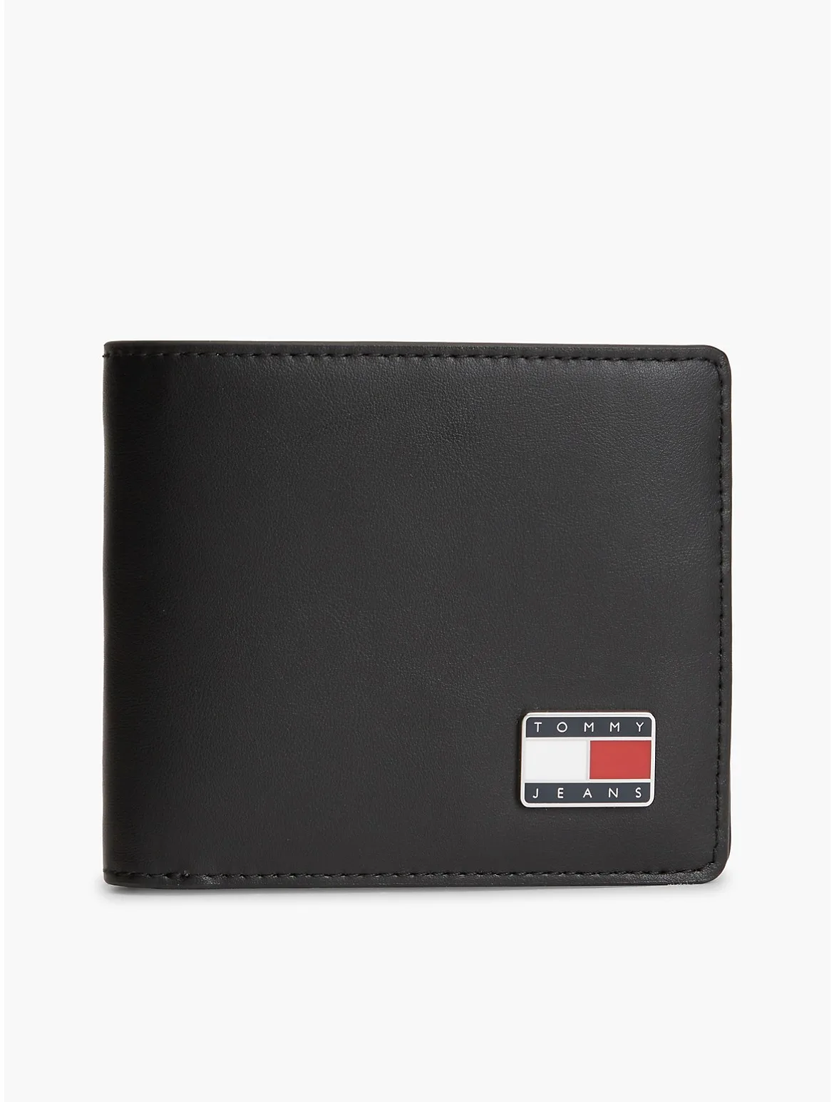 Tommy Jeans Smooth Leather Bifold Wallet by Tommy Hilfiger