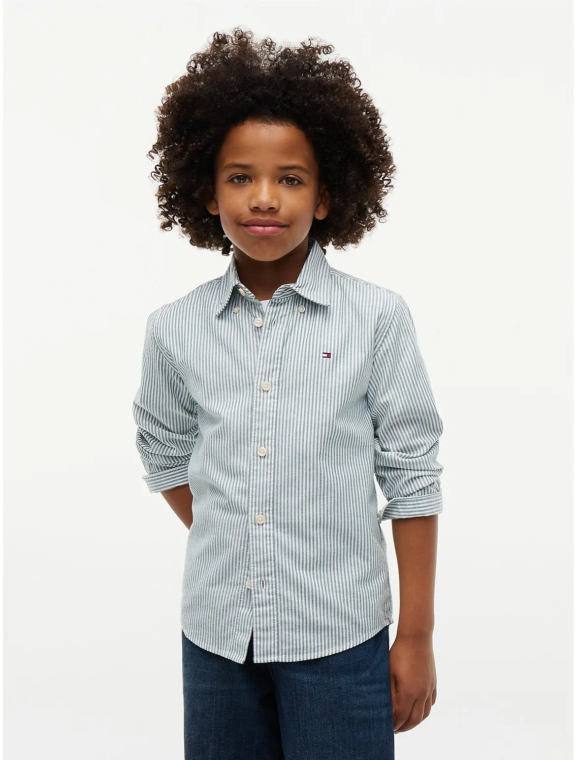 Stretch Oxford Shirt by Tommy Hilfiger