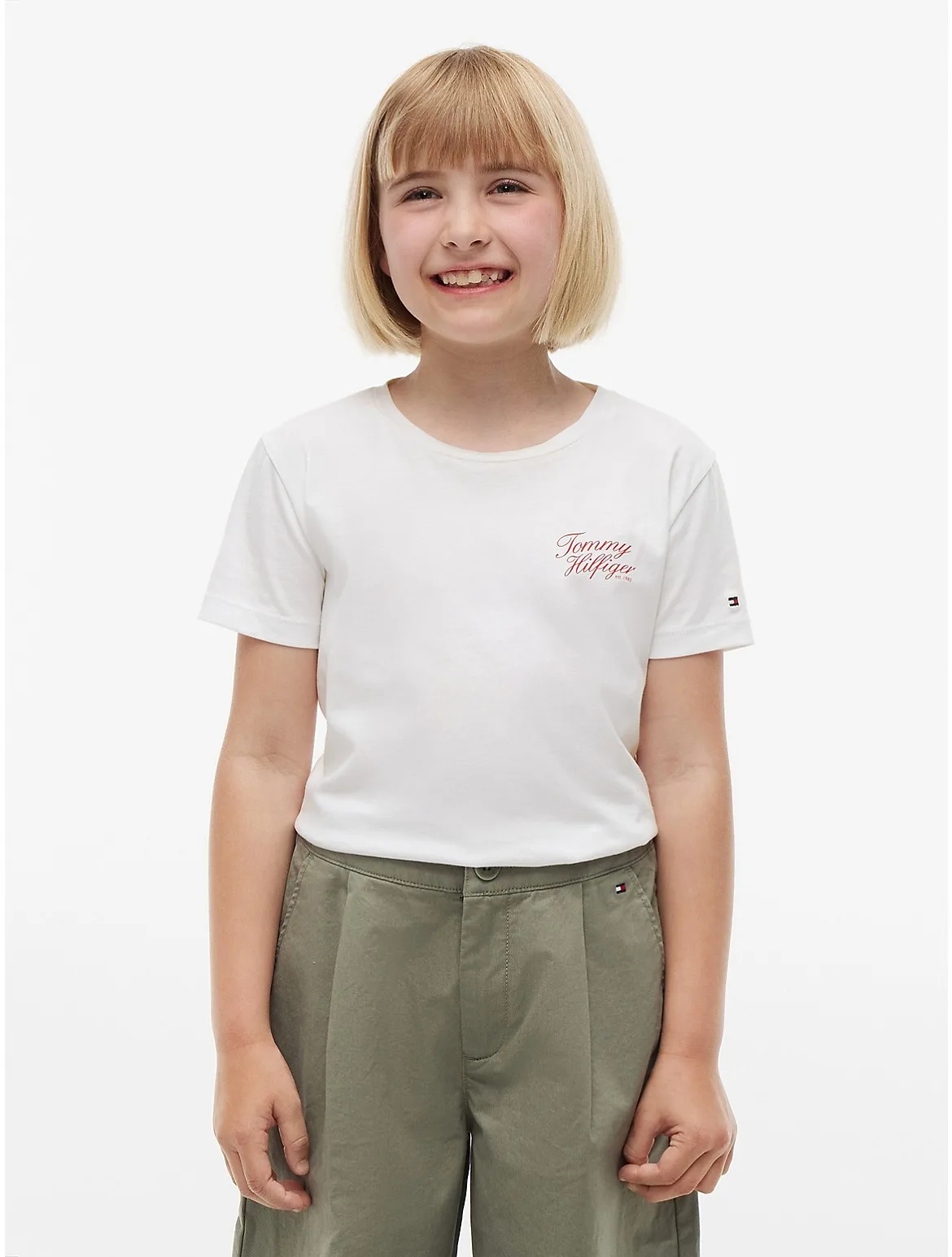 Hilfiger Script Logo T-Shirt by Tommy Hilfiger