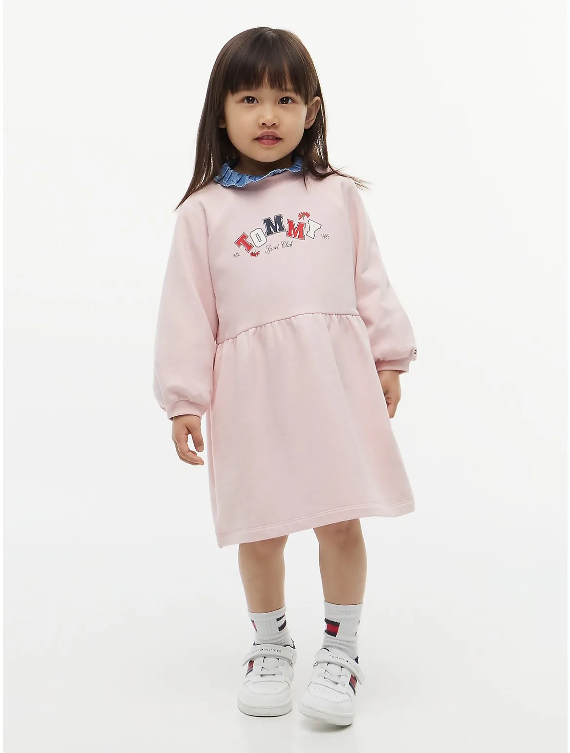 Tommy Logo Sweatshirt Dress by Tommy Hilfiger