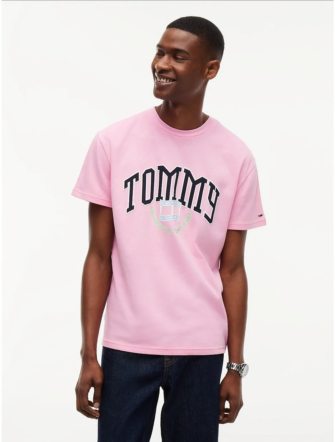 Tommy Jeans Varsity Logo T-Shirt by Tommy Hilfiger