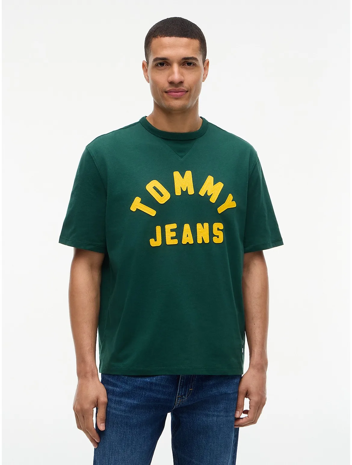Tommy Jeans Distressed Logo T-Shirt by Tommy Hilfiger