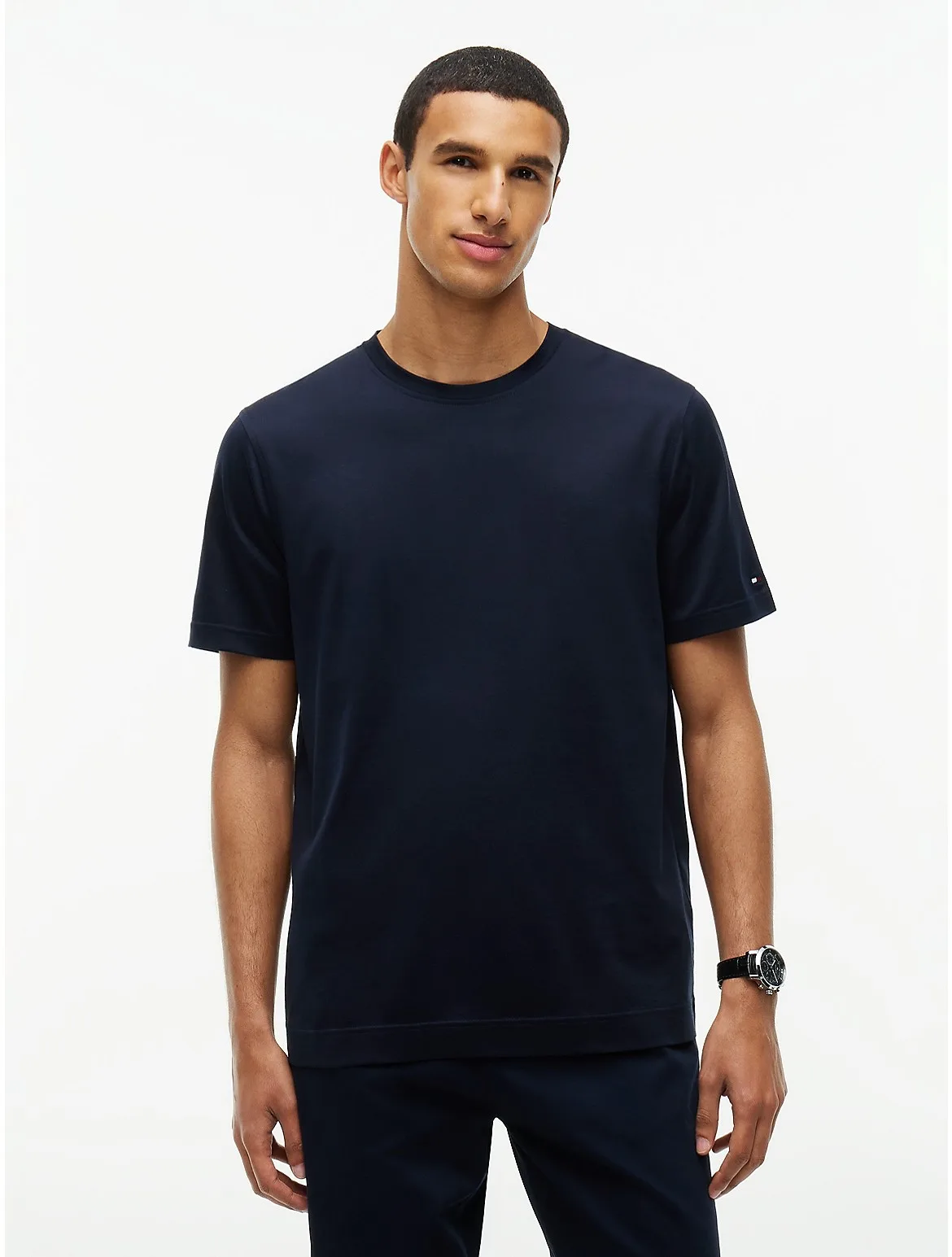 New York Label Classic Crewneck T-Shirt