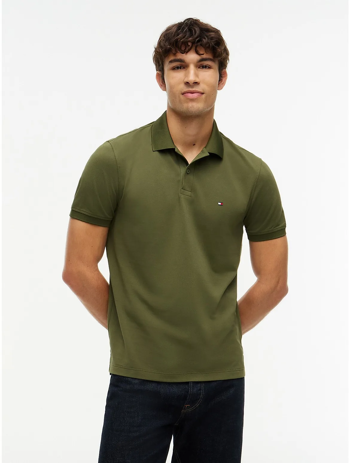 Regular Fit TH Performance Tech Polo by Tommy Hilfiger