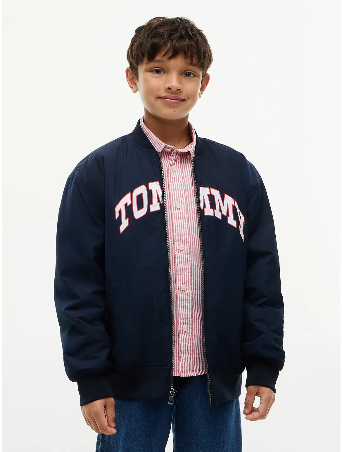 Water-Resistant Varsity Bomber by Tommy Hilfiger