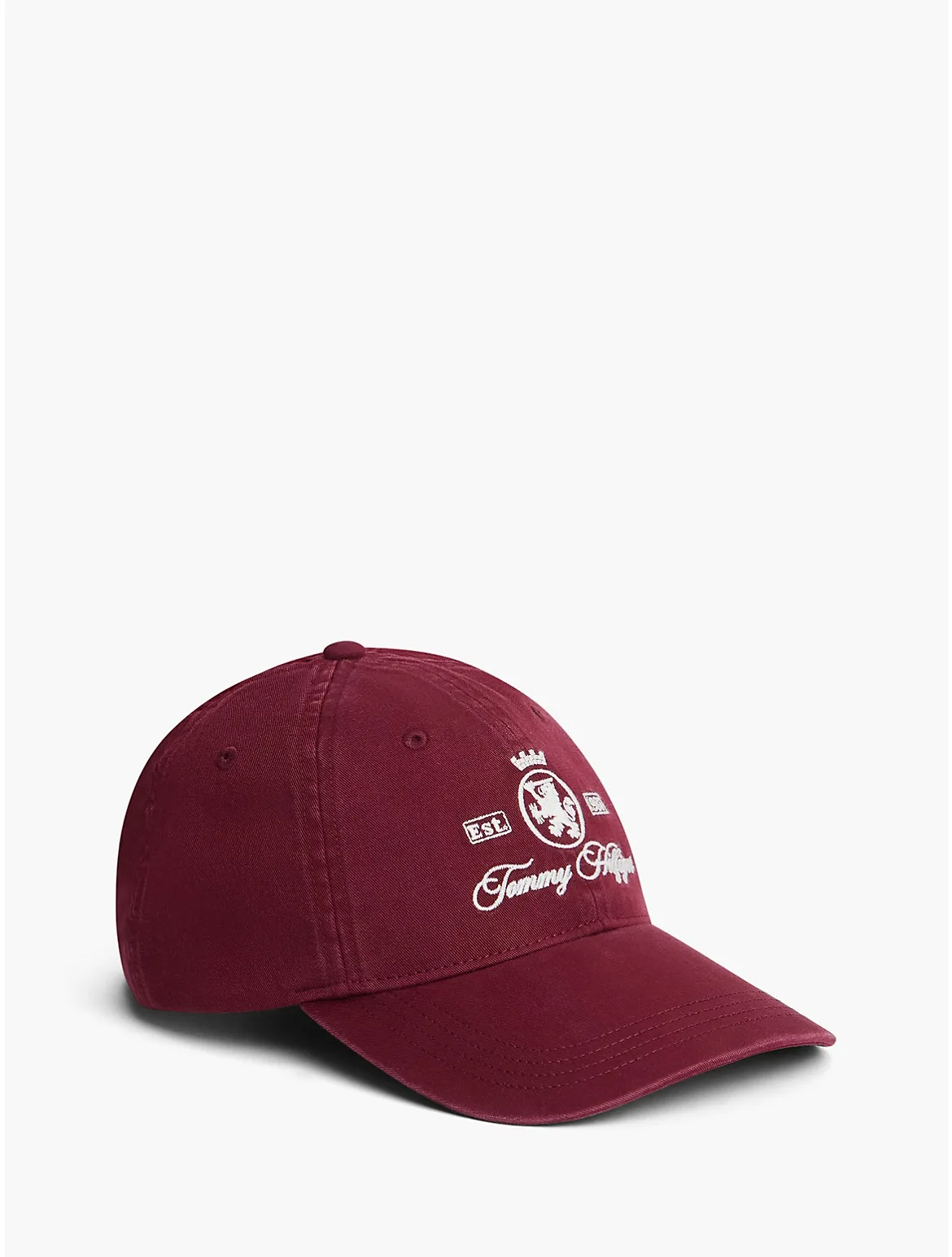 Embroidered Crest Baseball Cap by Tommy Hilfiger
