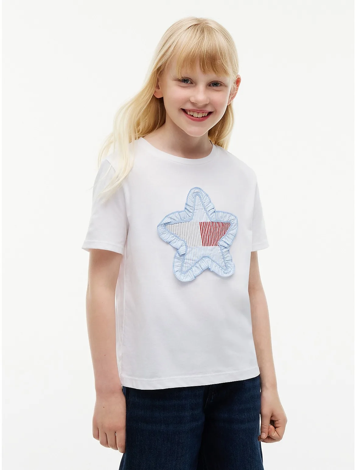 Patch Star Logo T-Shirt by Tommy Hilfiger