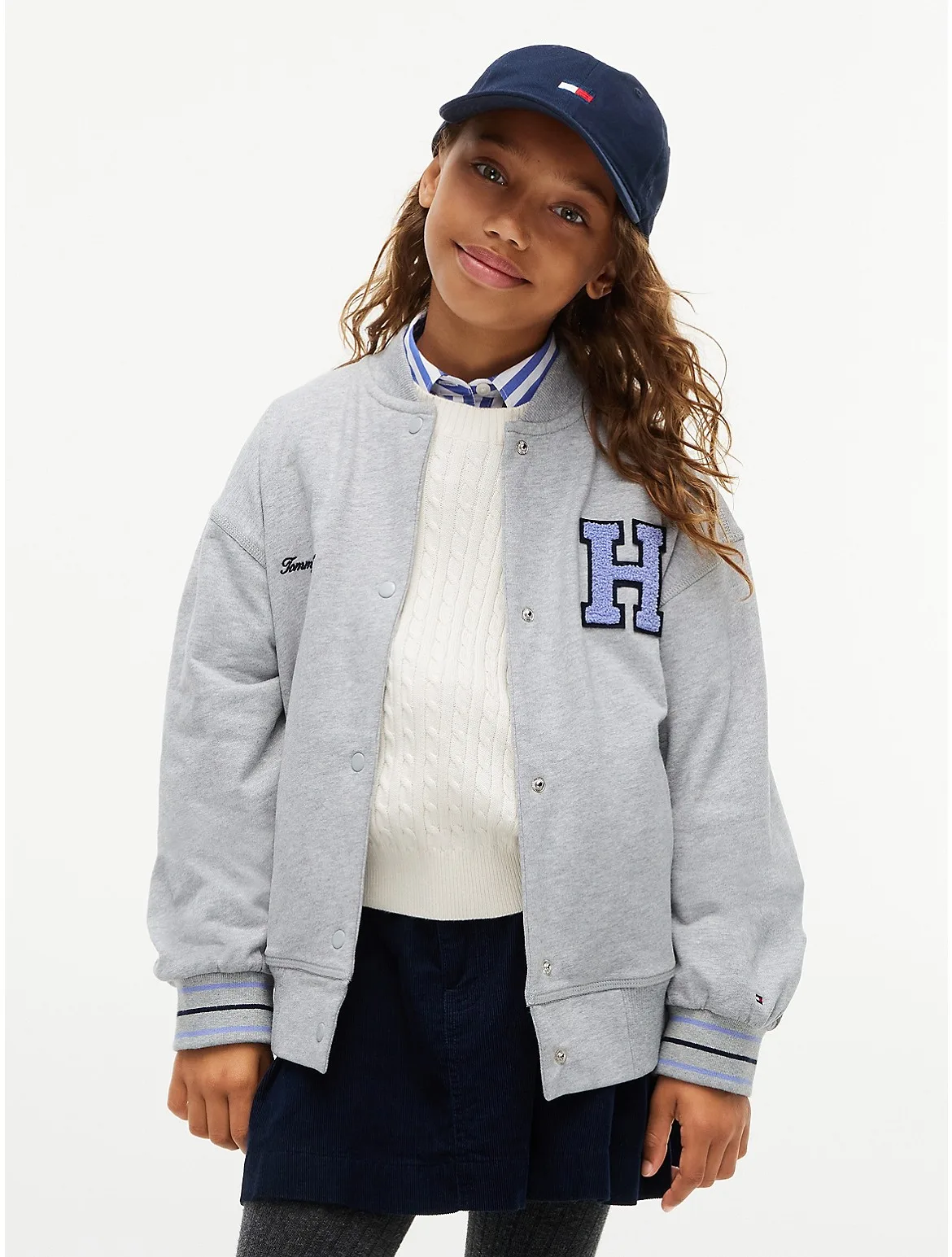 Varsity Sweatshirt Bomber by Tommy Hilfiger