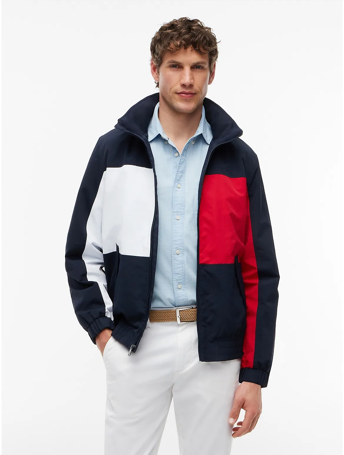 Water-Repellent Flag Logo Regatta Jacket