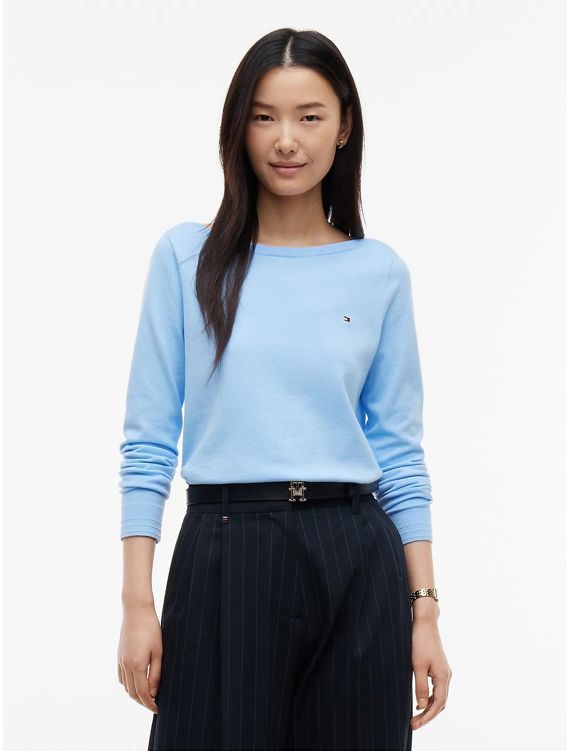 Boatneck Sweater by Tommy Hilfiger