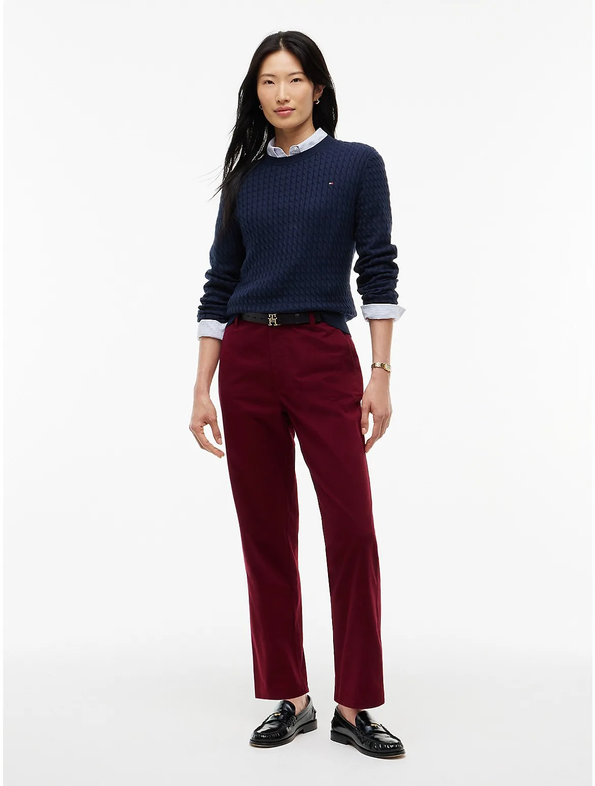 Relaxed Straight Stretch Chino by Tommy Hilfiger