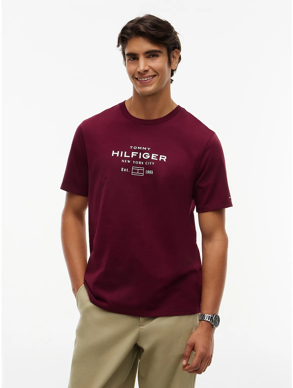 NYC Hilfiger Logo T-Shirt by Tommy Hilfiger
