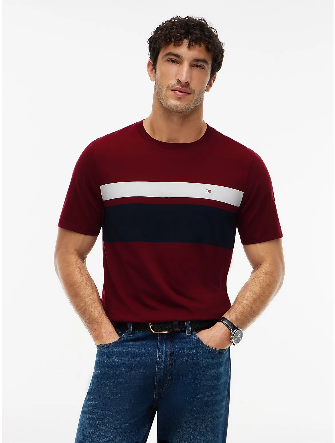 Block Stripe T-Shirt