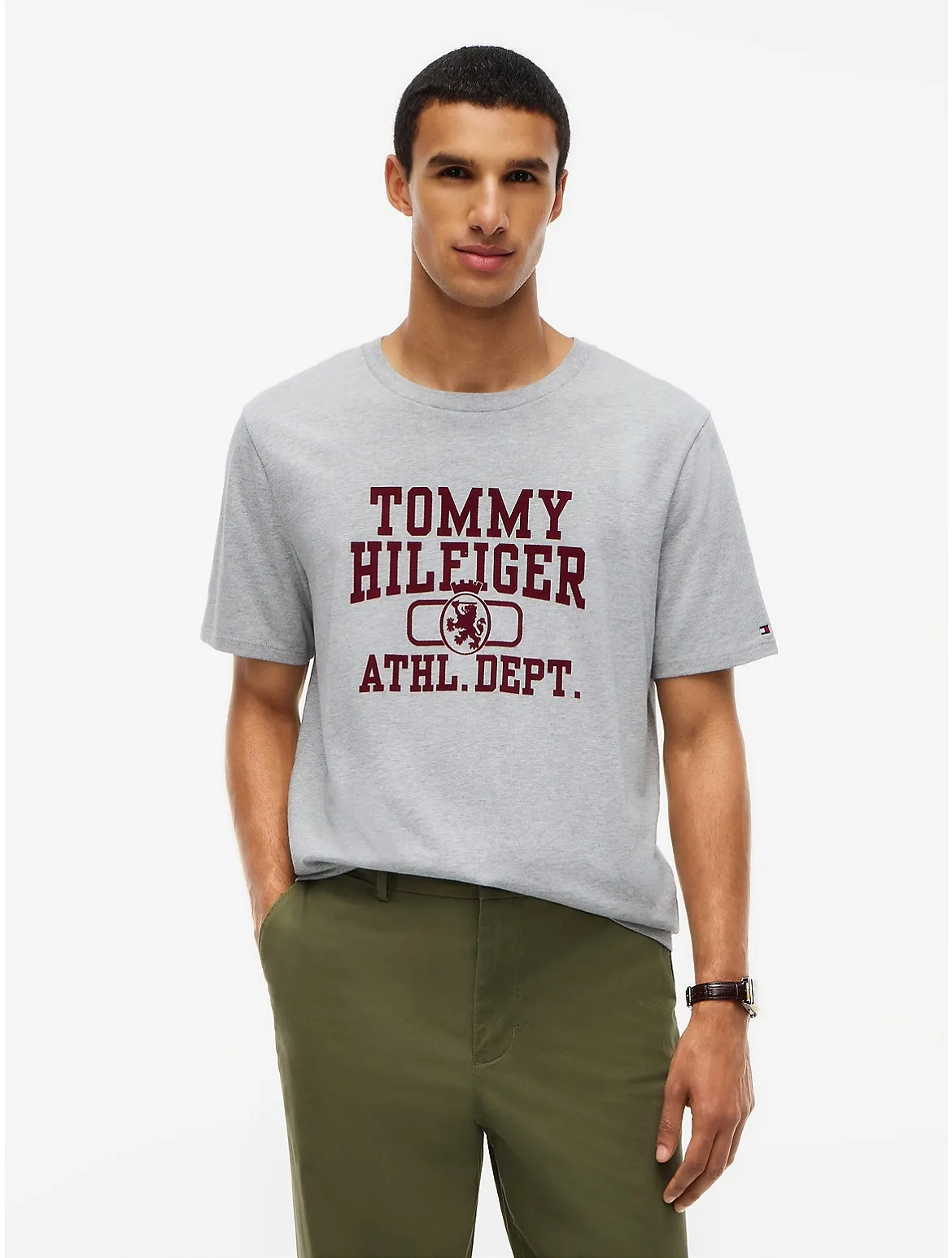 Athletic Department Logo T-Shirt by Tommy Hilfiger