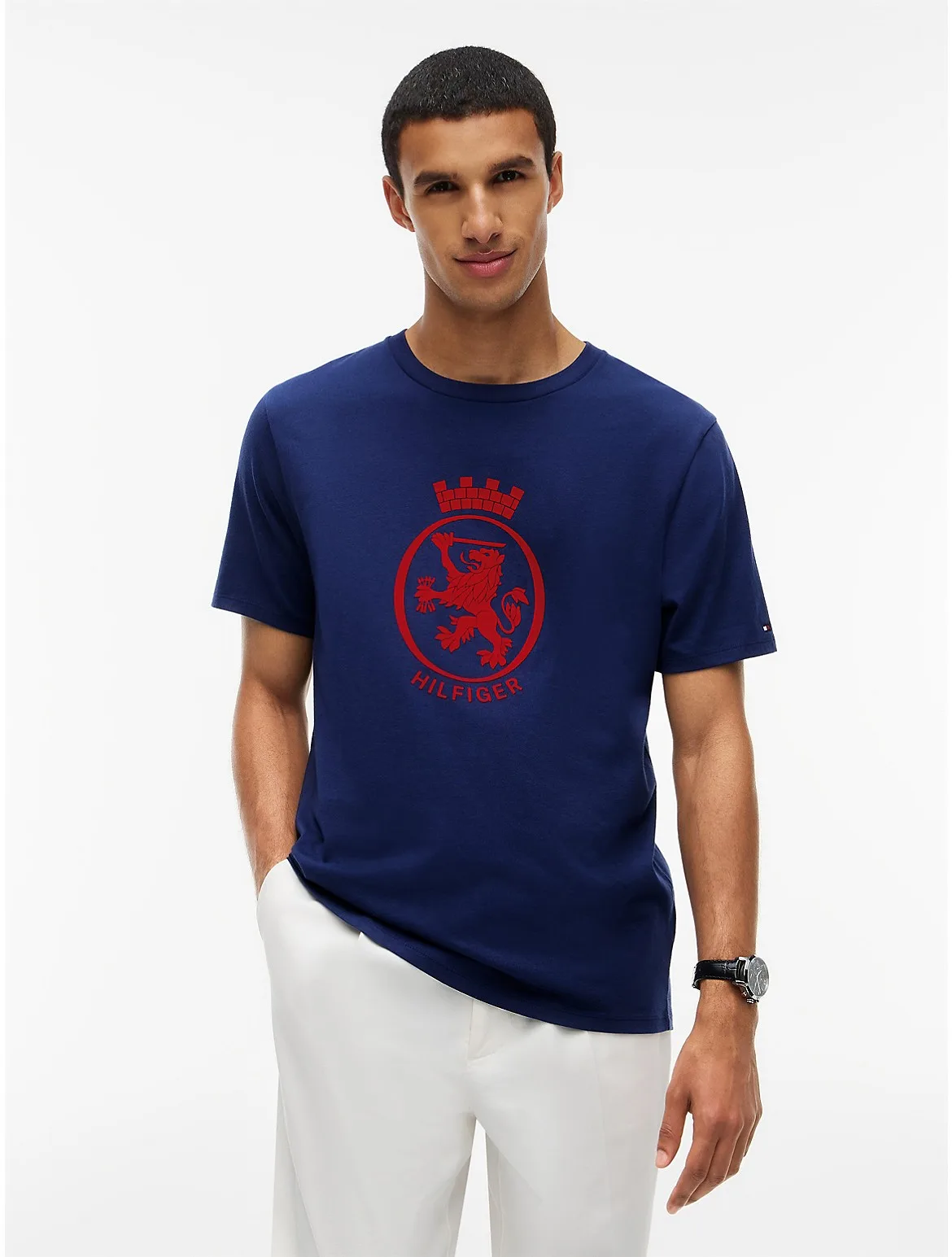 Big Crest Logo T-Shirt by Tommy Hilfiger