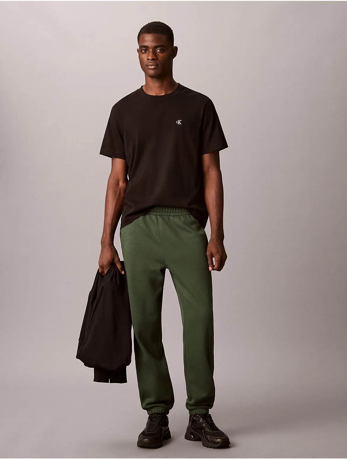 Monogram Fleece Joggers by Calvin Klein Jeans