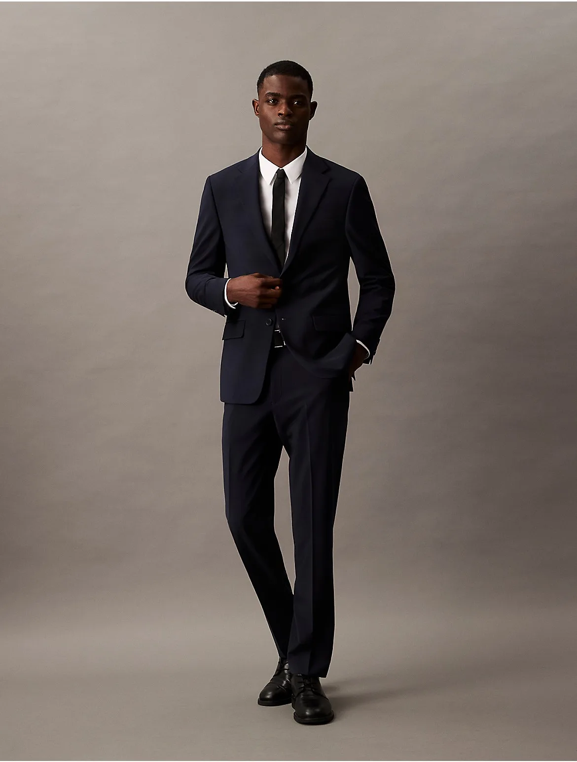 Slim Fit Suit Pants by Calvin Klein