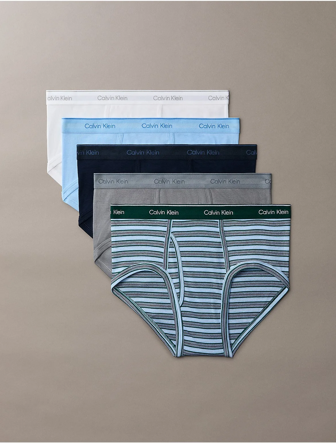 Cotton Classics 5-Pack Brief by Calvin Klein