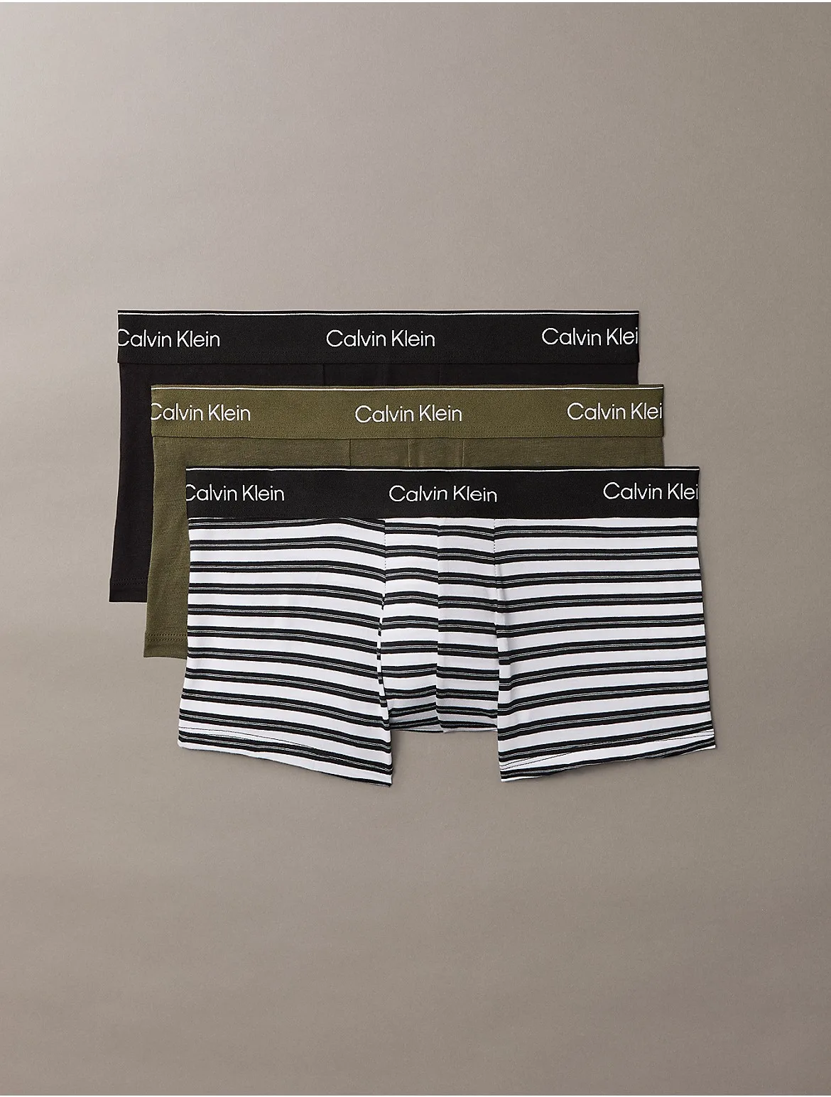 Icon Cotton Stretch 3-Pack Low Rise Trunk