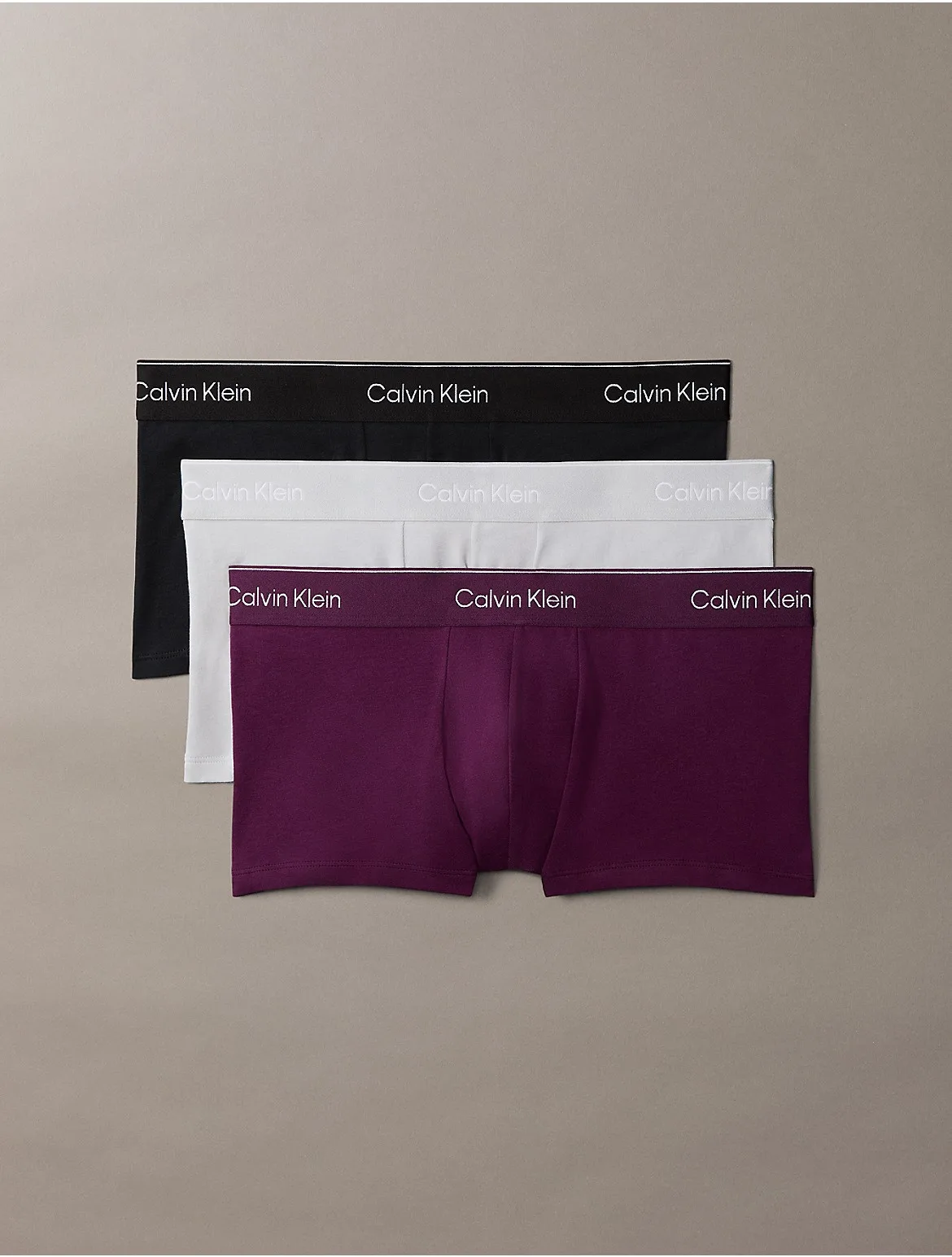 Icon Cotton Stretch 3-Pack Low Rise Trunk