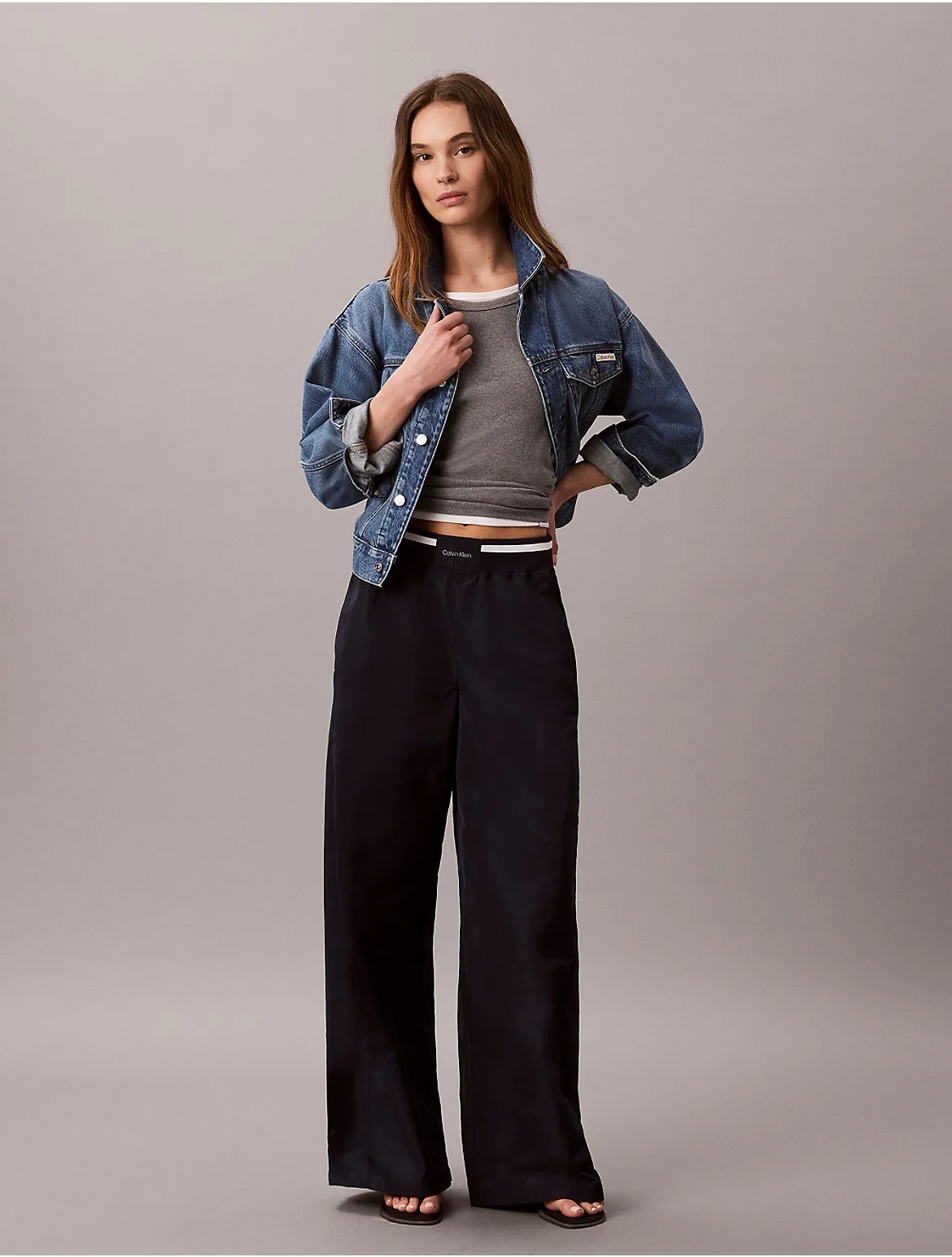 Logo Waistband Track Pants by Calvin Klein Jeans