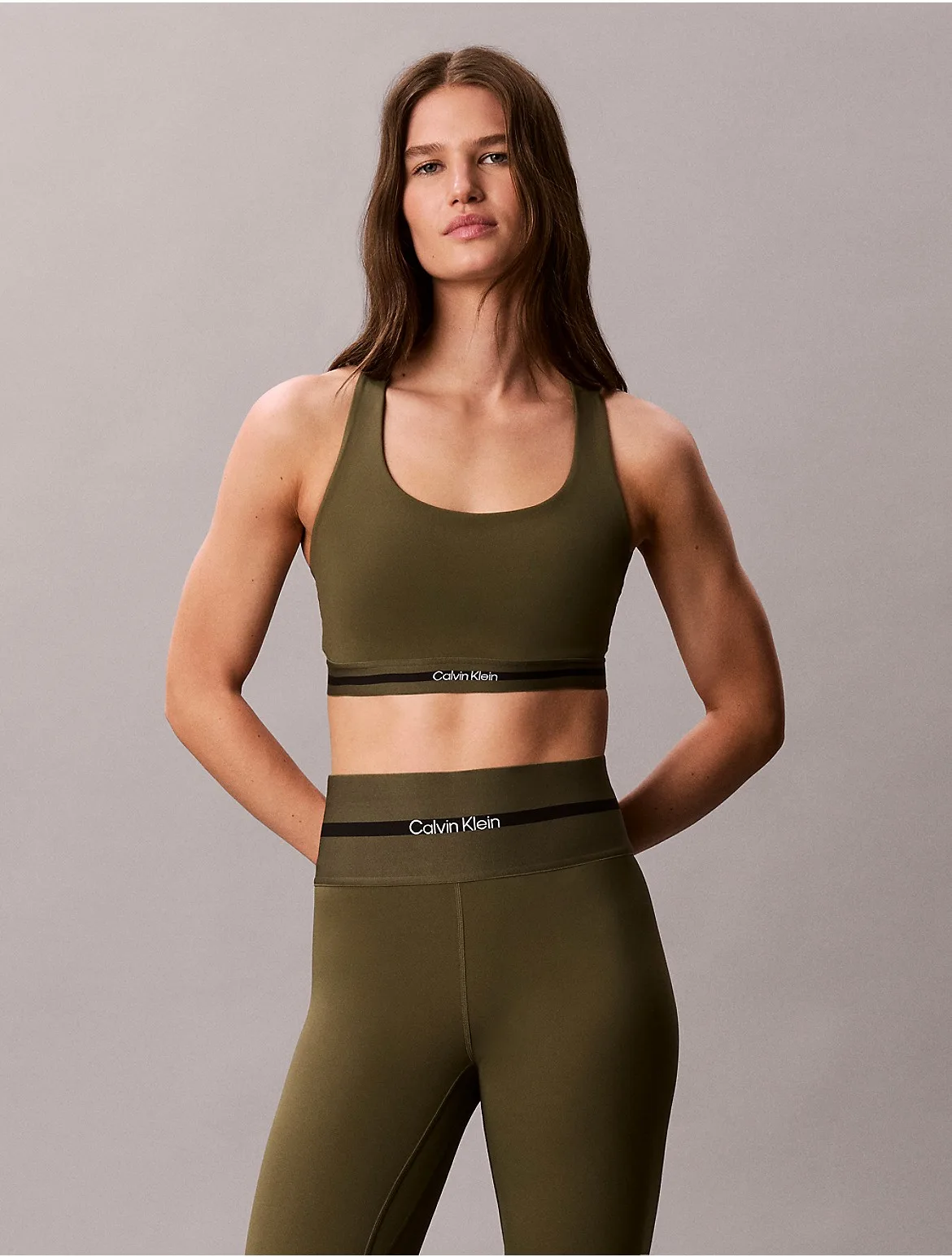 Icon Sport Medium Impact Sports Bra by Calvin Klein Sport