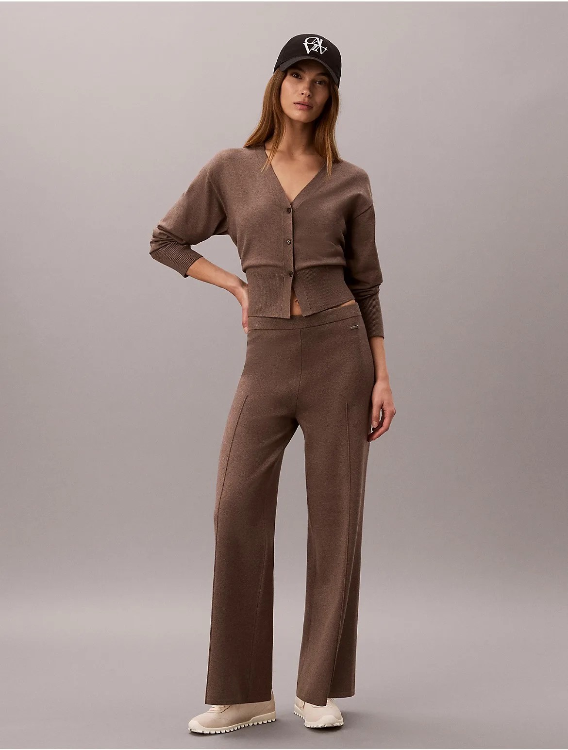 Tech Knit Pull-On Pants by Calvin Klein