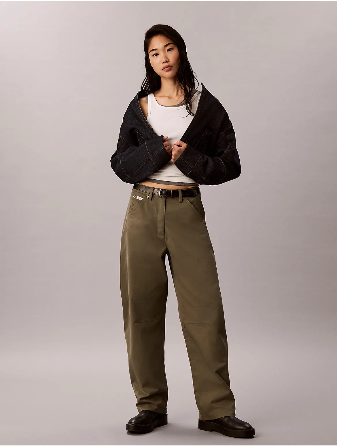 Cotton Twill Painter Pants by Calvin Klein Jeans