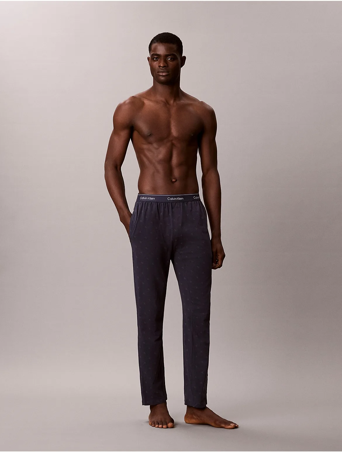 Icon Cotton Stretch Sleep Pants by Calvin Klein