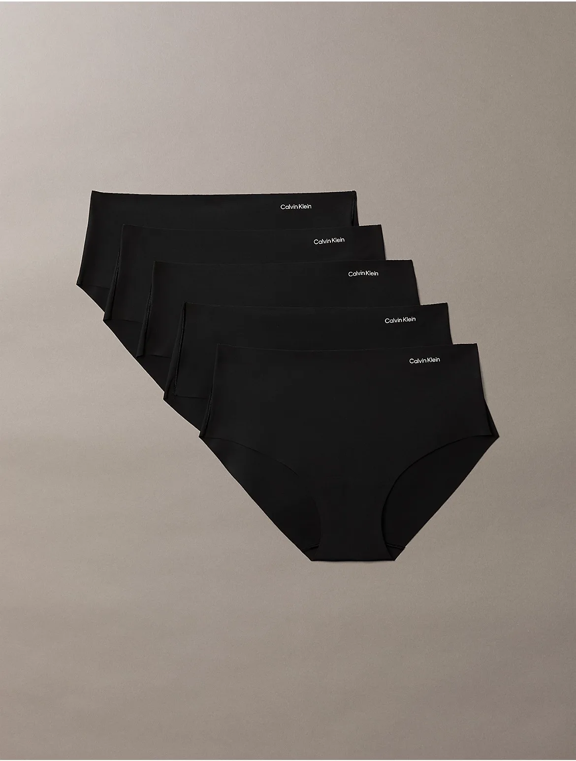 Invisibles Microfiber Stretch 5-Pack Hipster by Calvin Klein